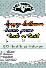 Karen Burniston Preorder  Karen Burniston  small script Halloween  1243