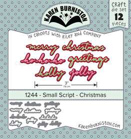 Karen Burniston Karen Burniston  small script Christmas  1244