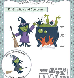 Karen Burniston PREORDER Karen Burniston Witch and Cauldron 1249