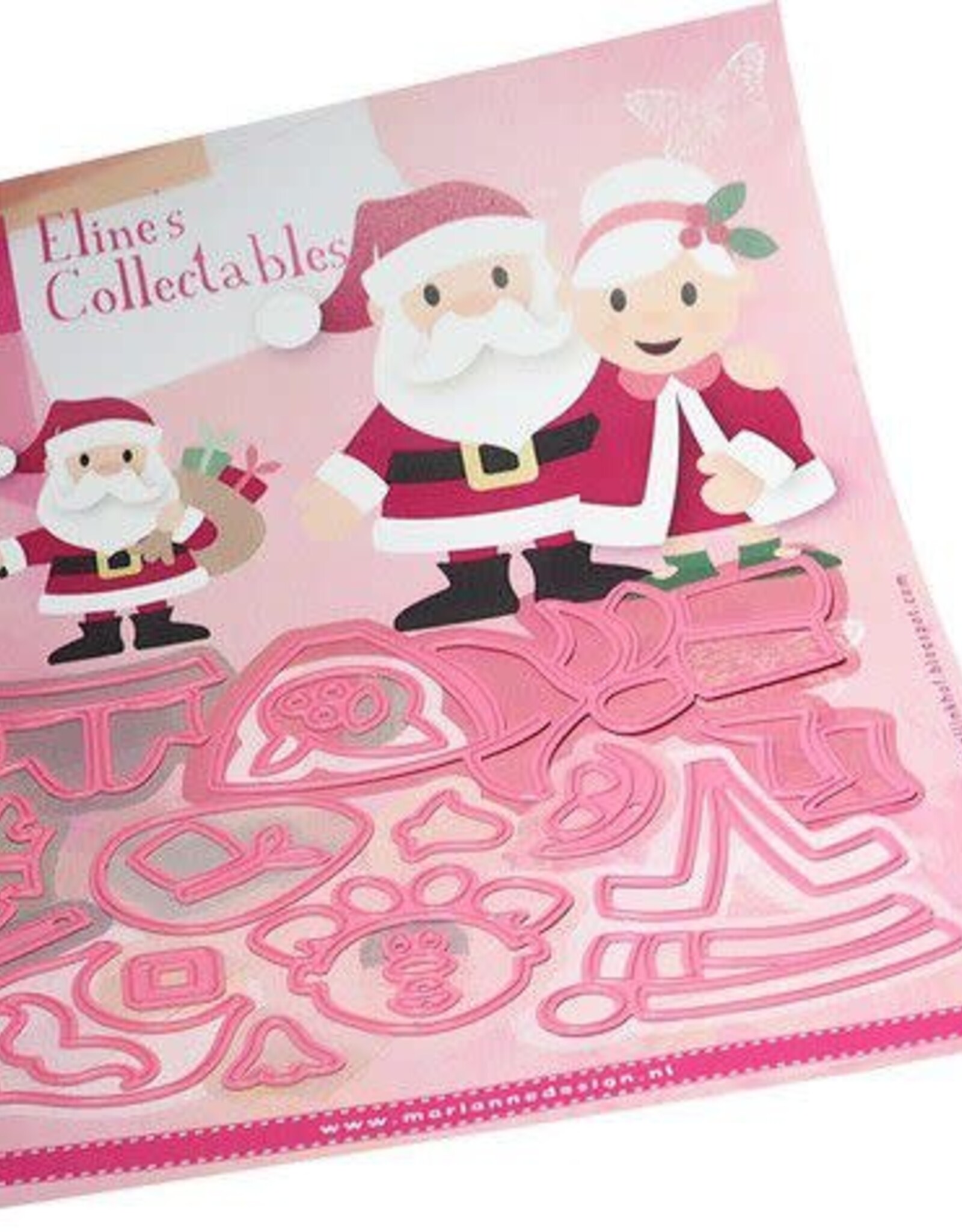 Marianne Design Marianne D Collectables Eline‘s Kerstman en Kerstvrouw COL1517 A5