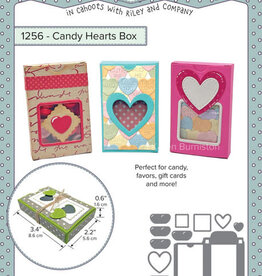 Karen Burniston Karen Burniston Candy Hearts Box  1256