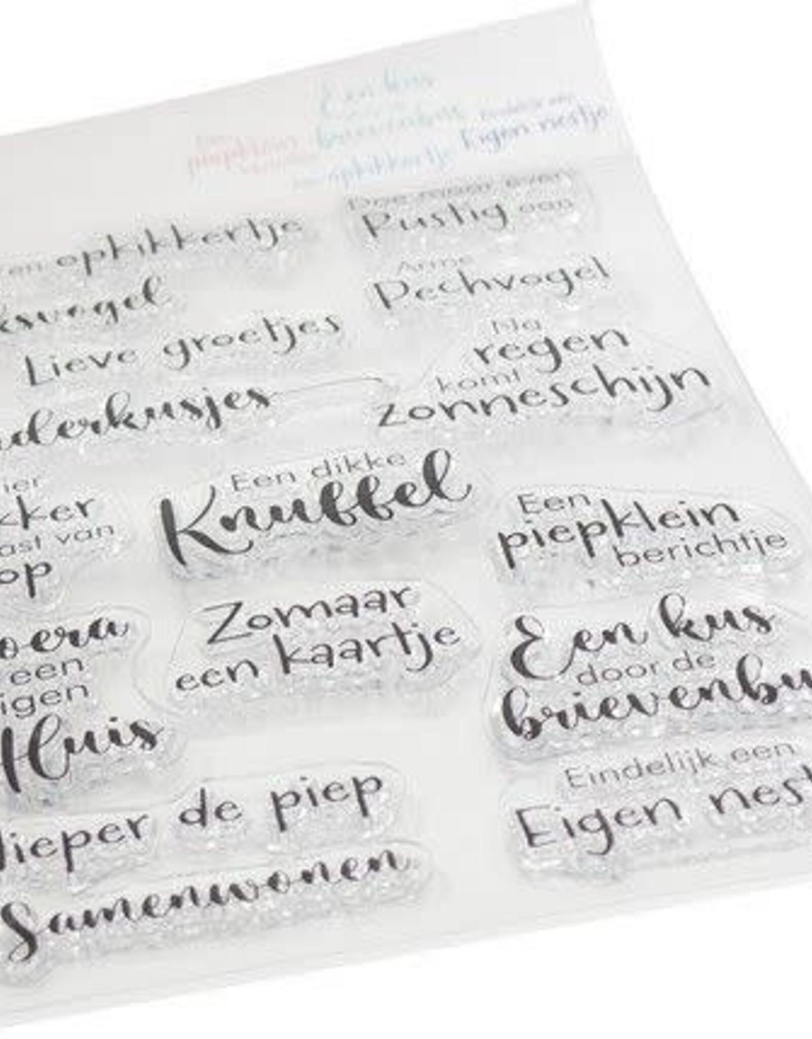 Marianne Design Marianne D Clear Stamps Dierengroetjes NL CS1156 110x150mm