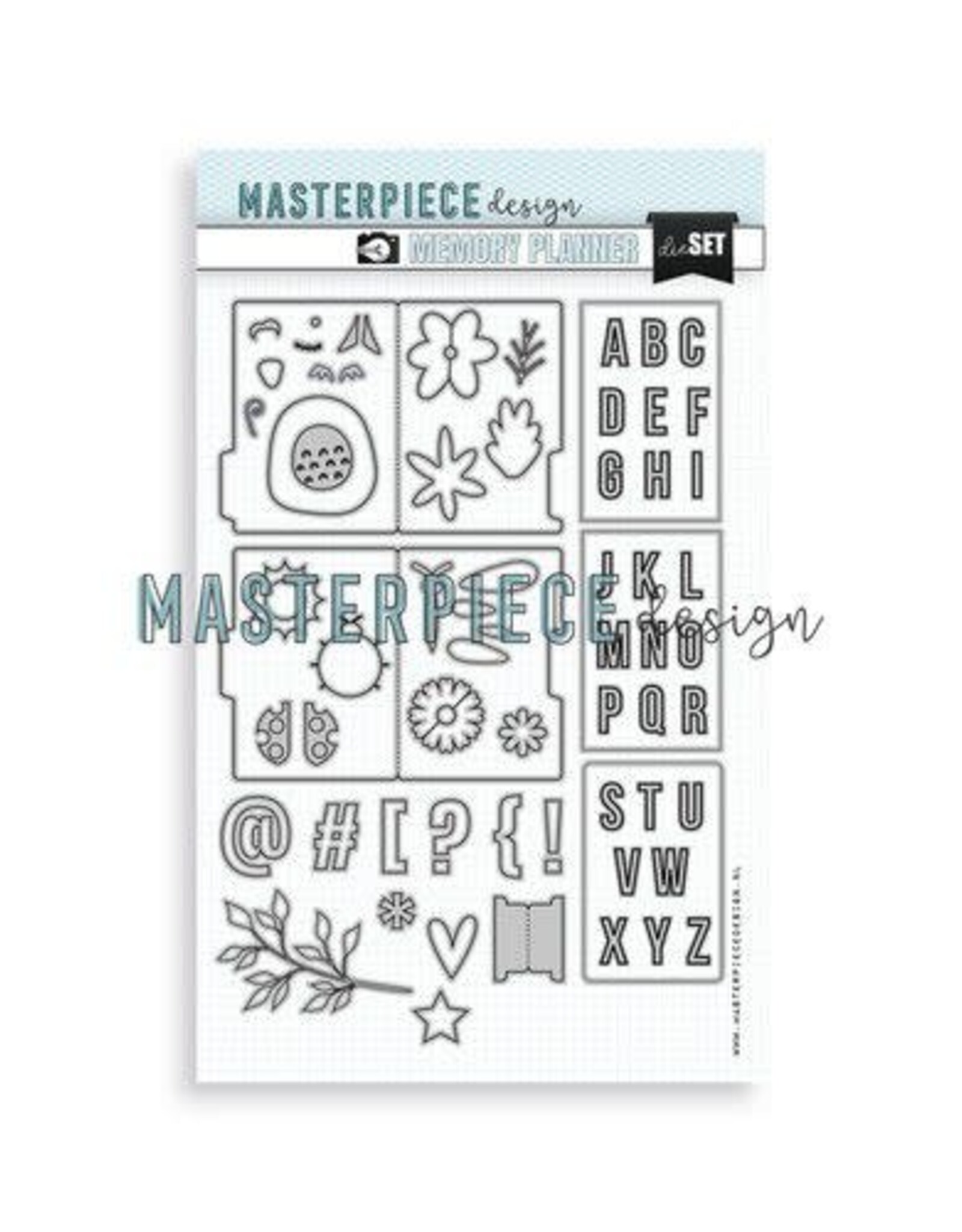 Masterpiece Design Masterpiece Memory Planner - Stans-set - File folder fun MP202110