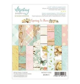 Mintay Papers Mintay 6 x 8 Add-On Paper Pad - Spring Is Here MT-SPR-11