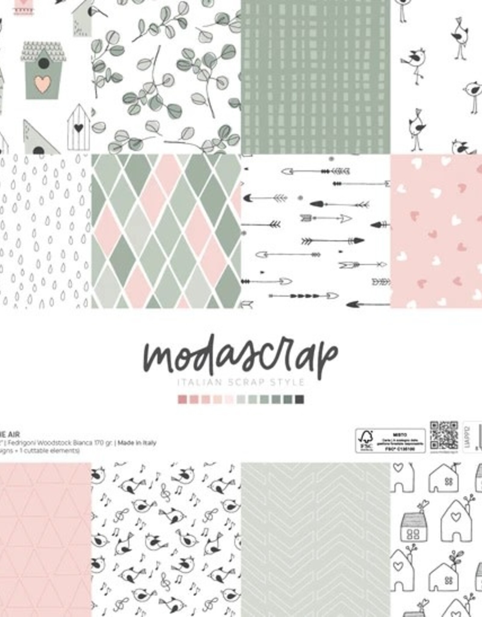 Modascrap Modascrap  paperpack Love is in the air  12 x12