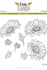 Lesia Zgharda Lesia Zgharda Design Stamp Set "Chamomile flowers" FL378