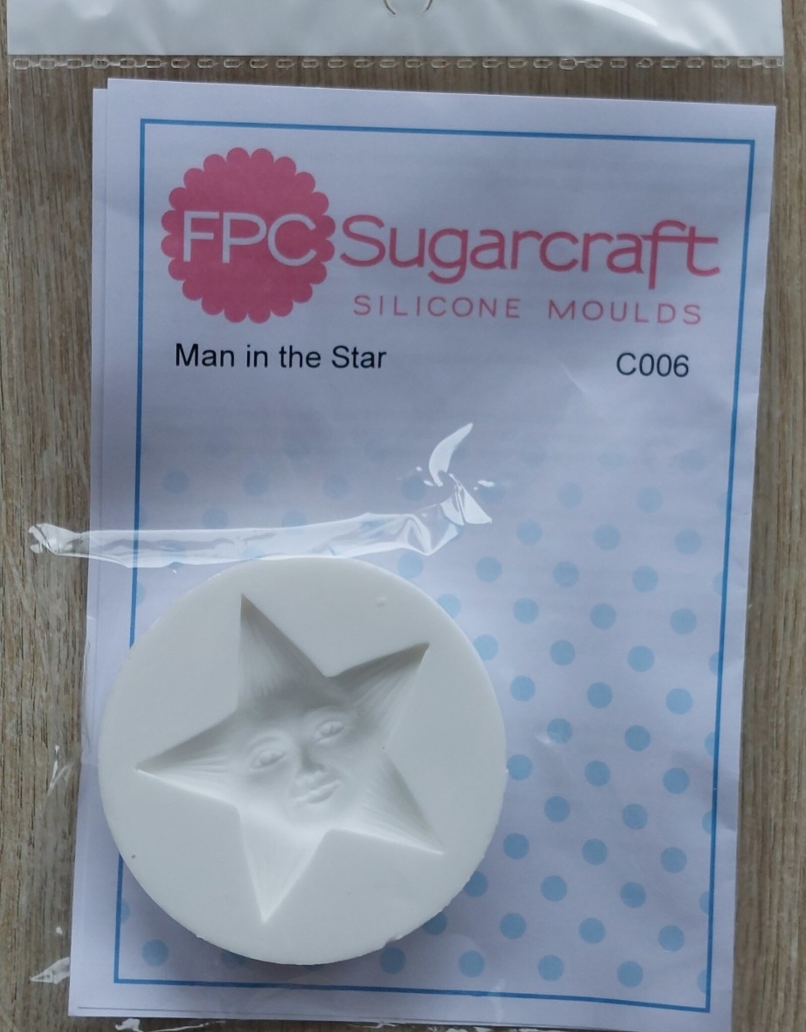 FPC sugarcraft Siliconen mal Man in the Star C006