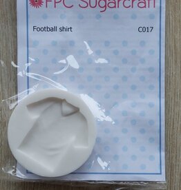 FPC sugarcraft Siliconen mal  Footbal Shirt C017