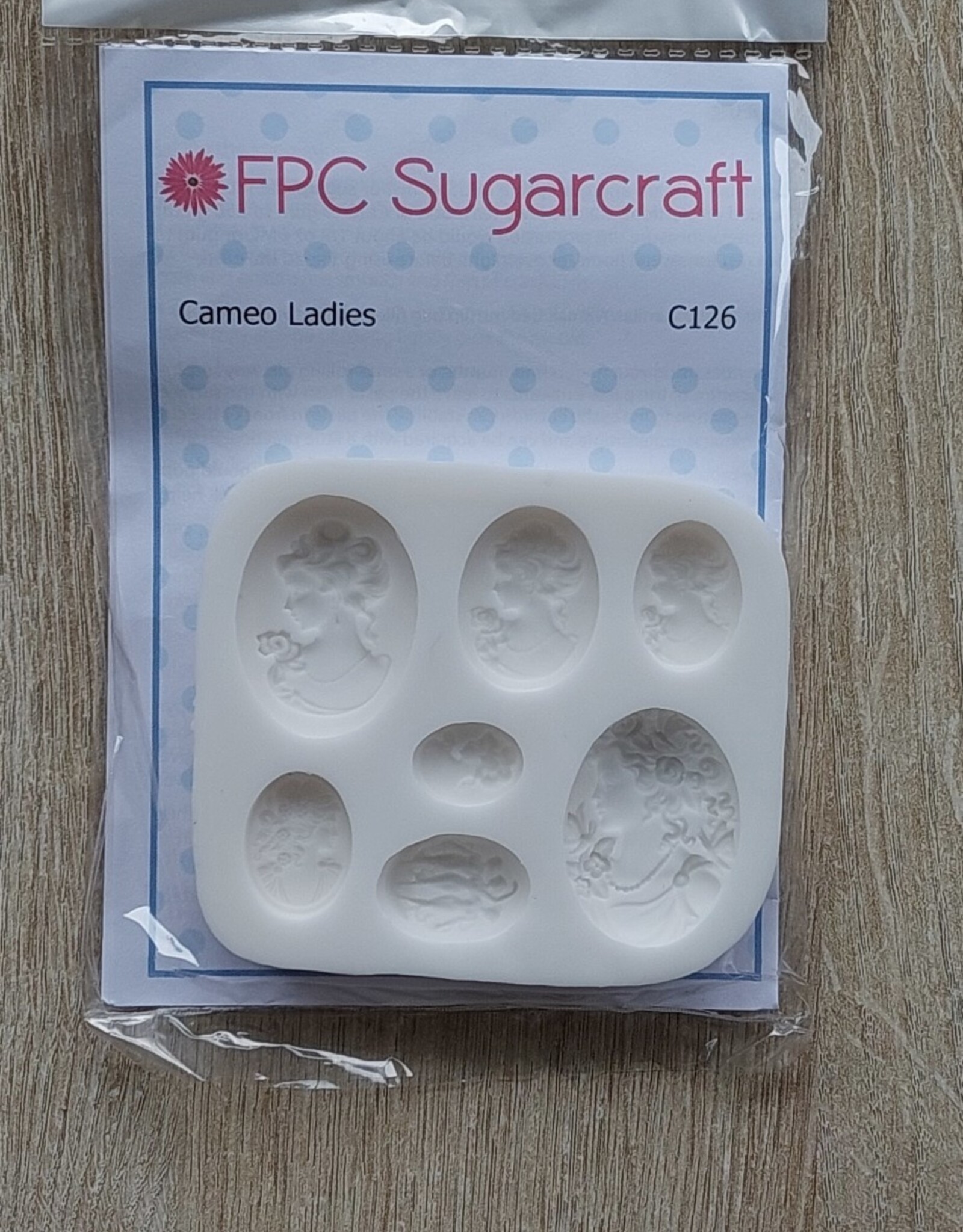 FPC sugarcraft Siliconen mal  Cameo Ladies  C126