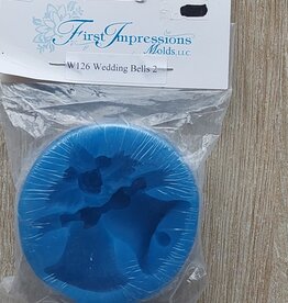 First Impressions Molds Siliconen mal  Wedding Bells 2  W126   NW37