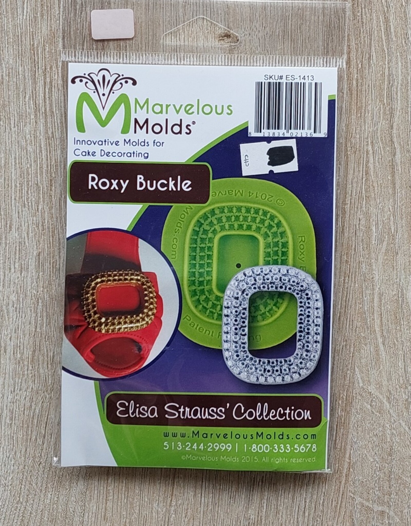 Marvelous Molds Siliconen mal Roxy Buckle   WN33