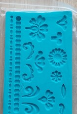 Wilton Siliconen mal  Damask  S07