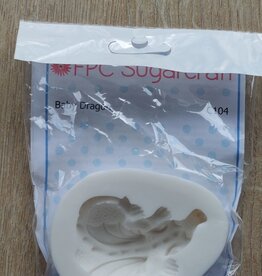 FPC sugarcraft Siliconen mal   Baby Dragon C104