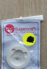 FPC sugarcraft Siliconen mal Bear Head  C070