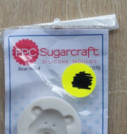 FPC sugarcraft Siliconen mal Bear Head  C070