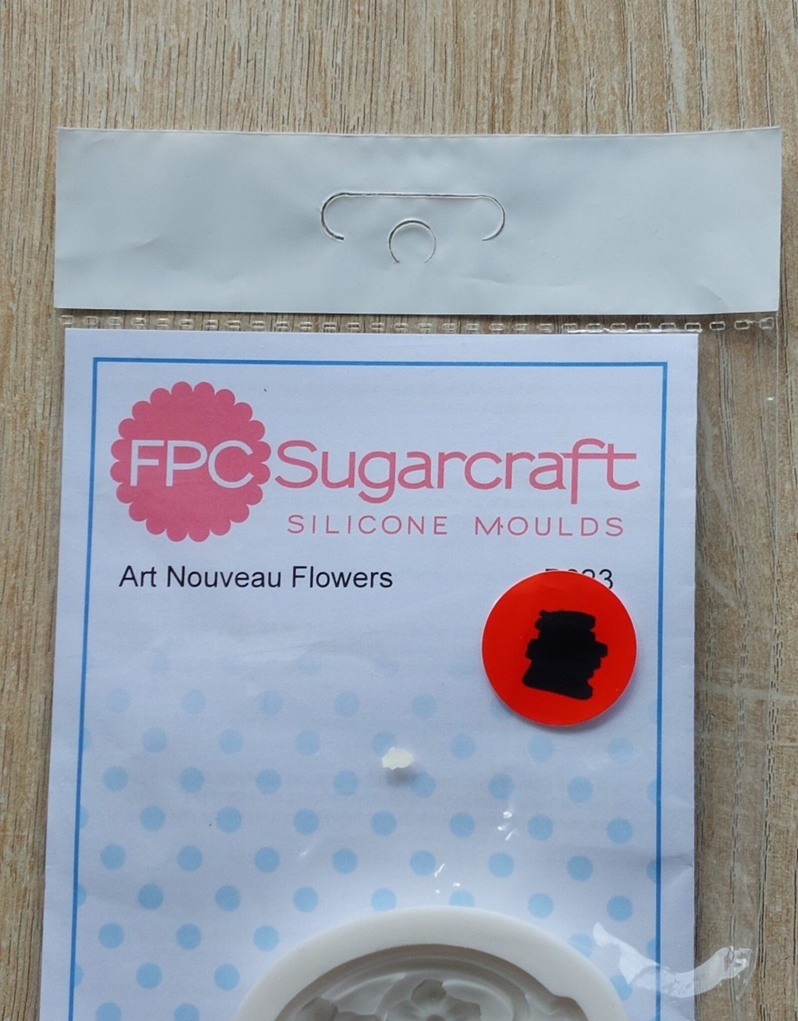 FPC sugarcraft Siliconen mal  Art Nouveau Flowers  B023