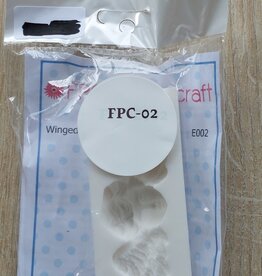 FPC sugarcraft Siliconen mal   Winged Cherub  E002