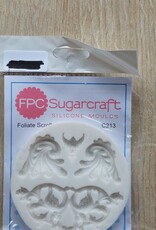 FPC sugarcraft Siliconen mal   Foliate Scrolls  C213