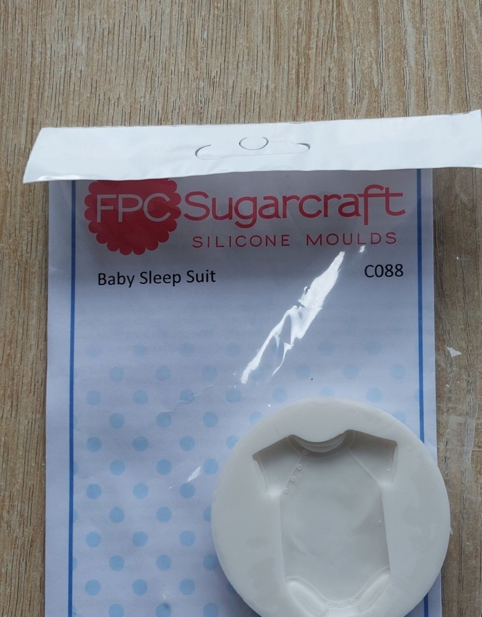 FPC sugarcraft Siliconen mal   Baby Sleep suit  C088