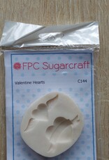 FPC sugarcraft Siliconen mal   Valentine Hearts   C144