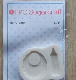 FPC sugarcraft Siliconen mal  Bib & Bottle  C044