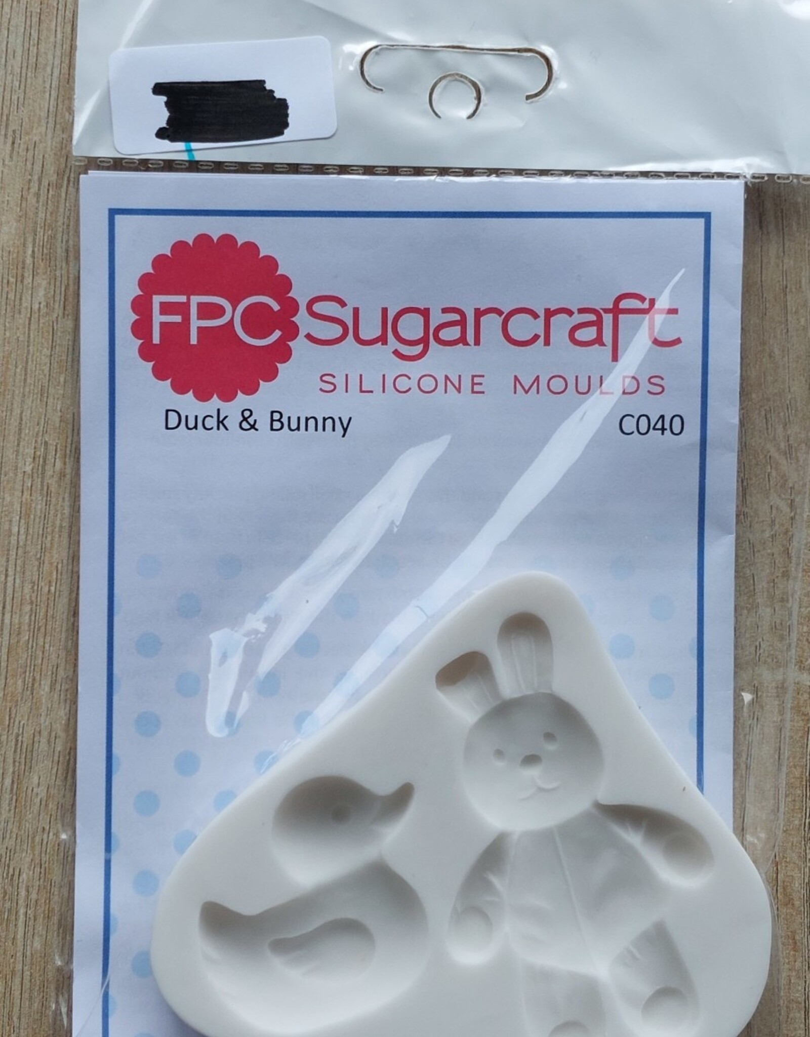 FPC sugarcraft Siliconen mal  Duck & Bunny  C040