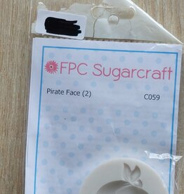 FPC sugarcraft Silconen mal Pirate Face (2)  C059