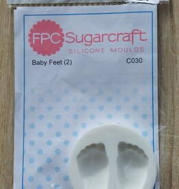 FPC sugarcraft Silconen mal  Baby Feet  (2)  C030