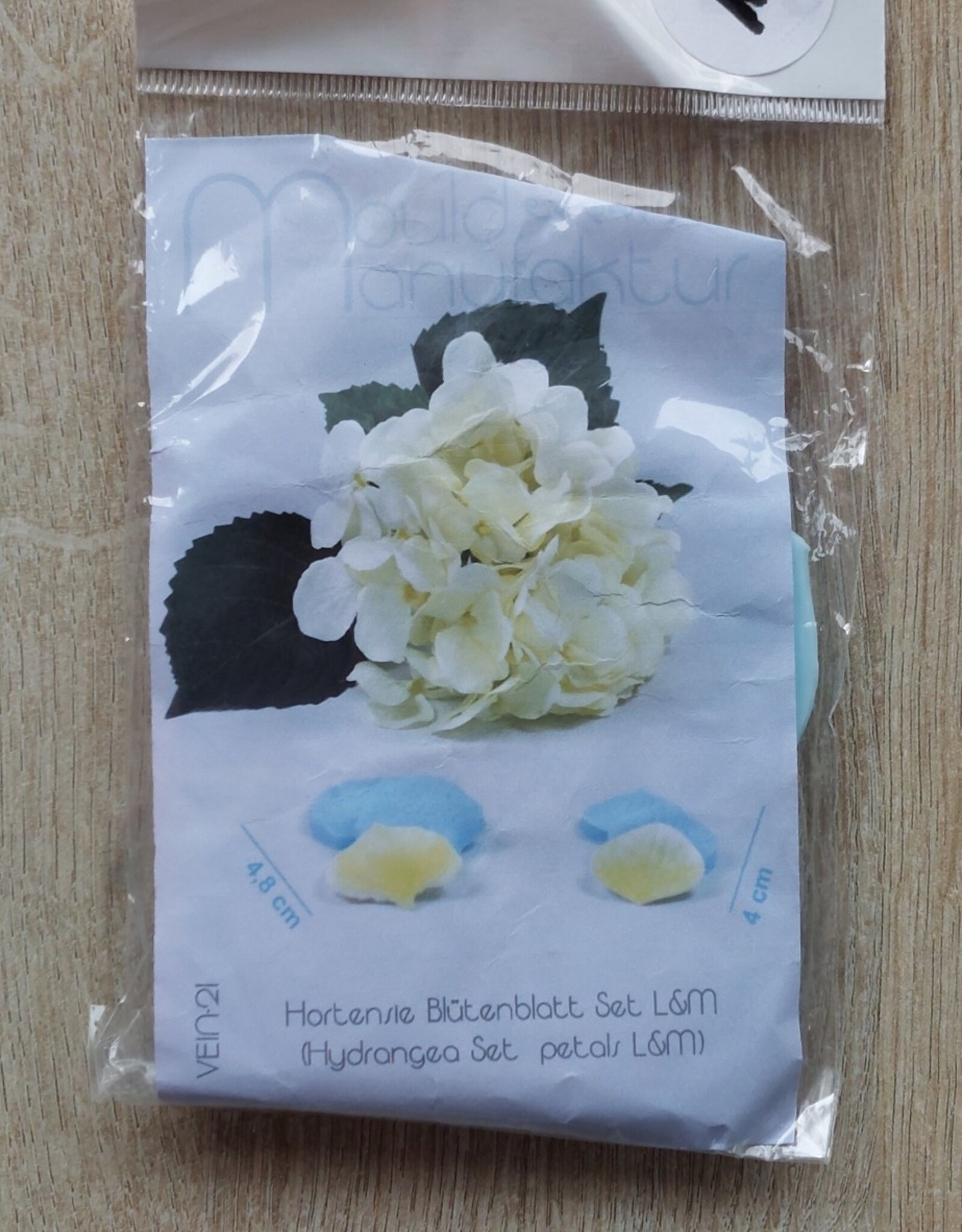 Mould Manufaktur Siliconen mal Hydrangea set petals (L & M)  V21