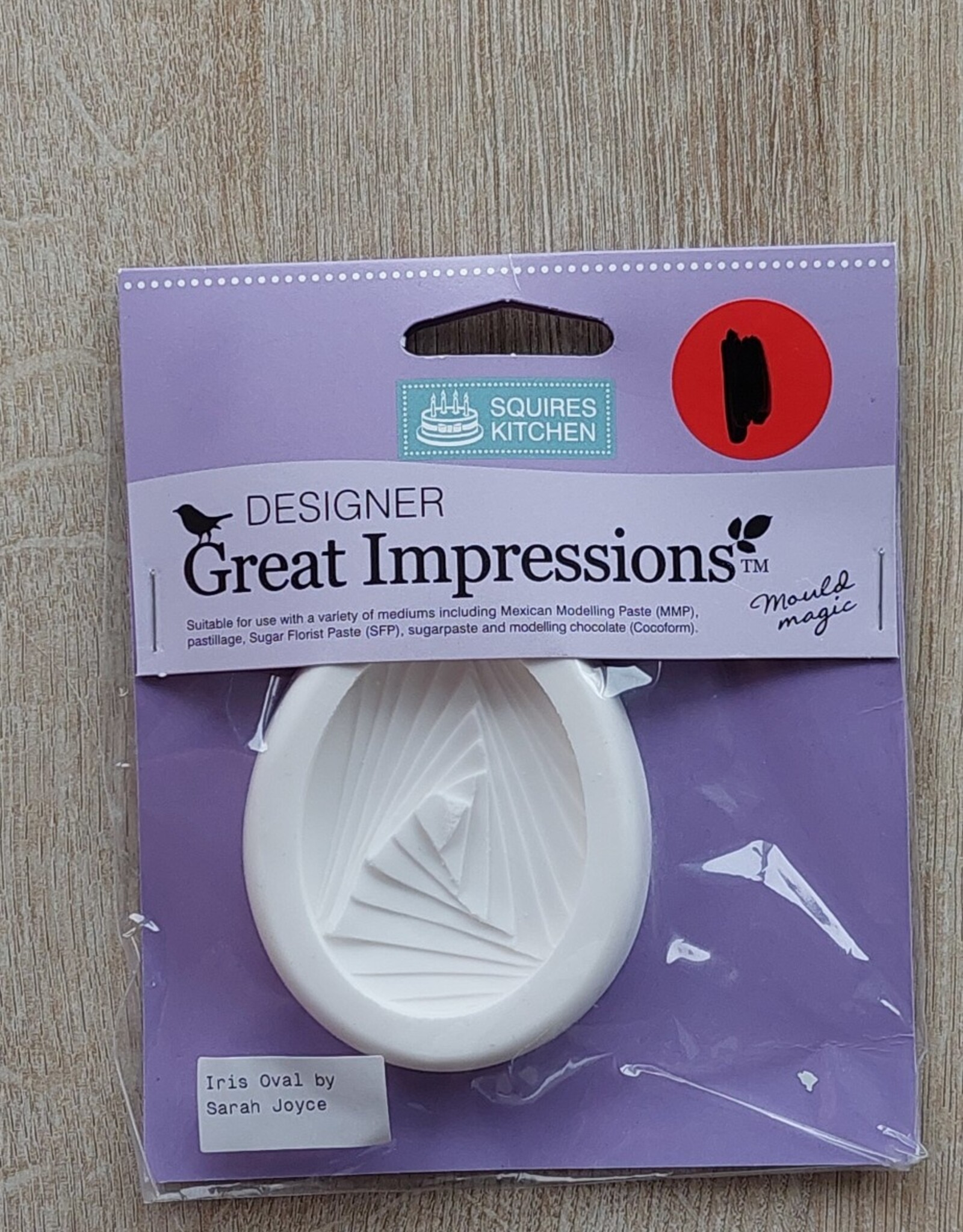 Sk great Impressions Siliconen mal  Iris Oval