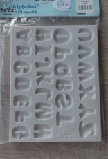 Alphabet moulds Siliconen mal Alphabet Monster font  AM0240