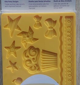 Wilton Siliconen mal  Kids Party Designs  KO39