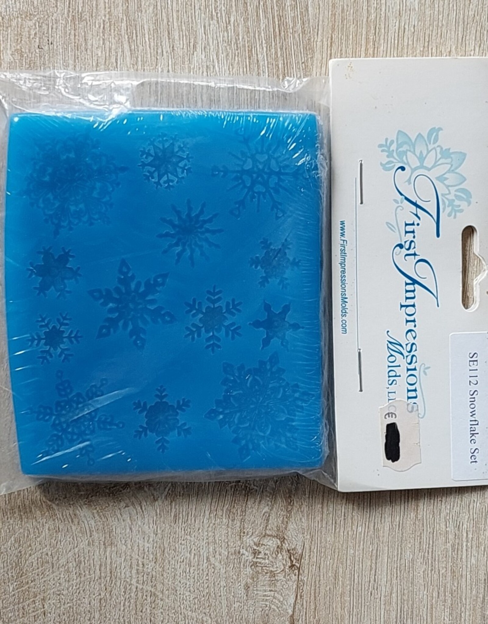 First Impressions Molds Siliconen mal Snowflake Set  SE112