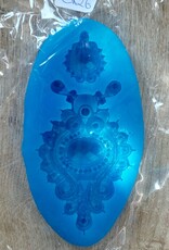 First Impressions Molds Siliconen mal Jeweled Medallion  GR26