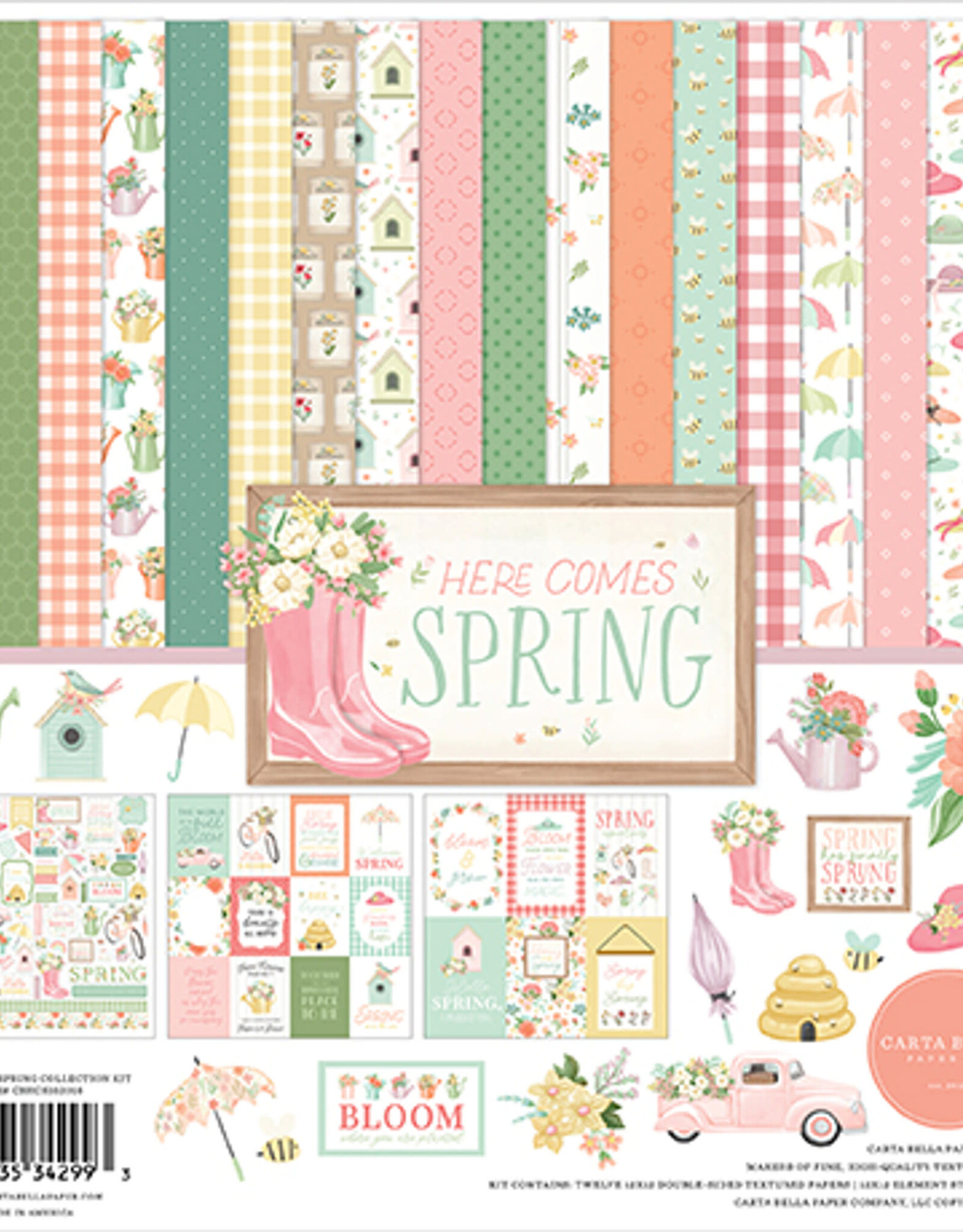 Echopark Echopark  Here Comes Spring   Collection kit 12 x12