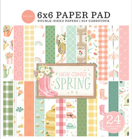 Echopark Echo Park  Here Comes Spring   6x6 paperpad