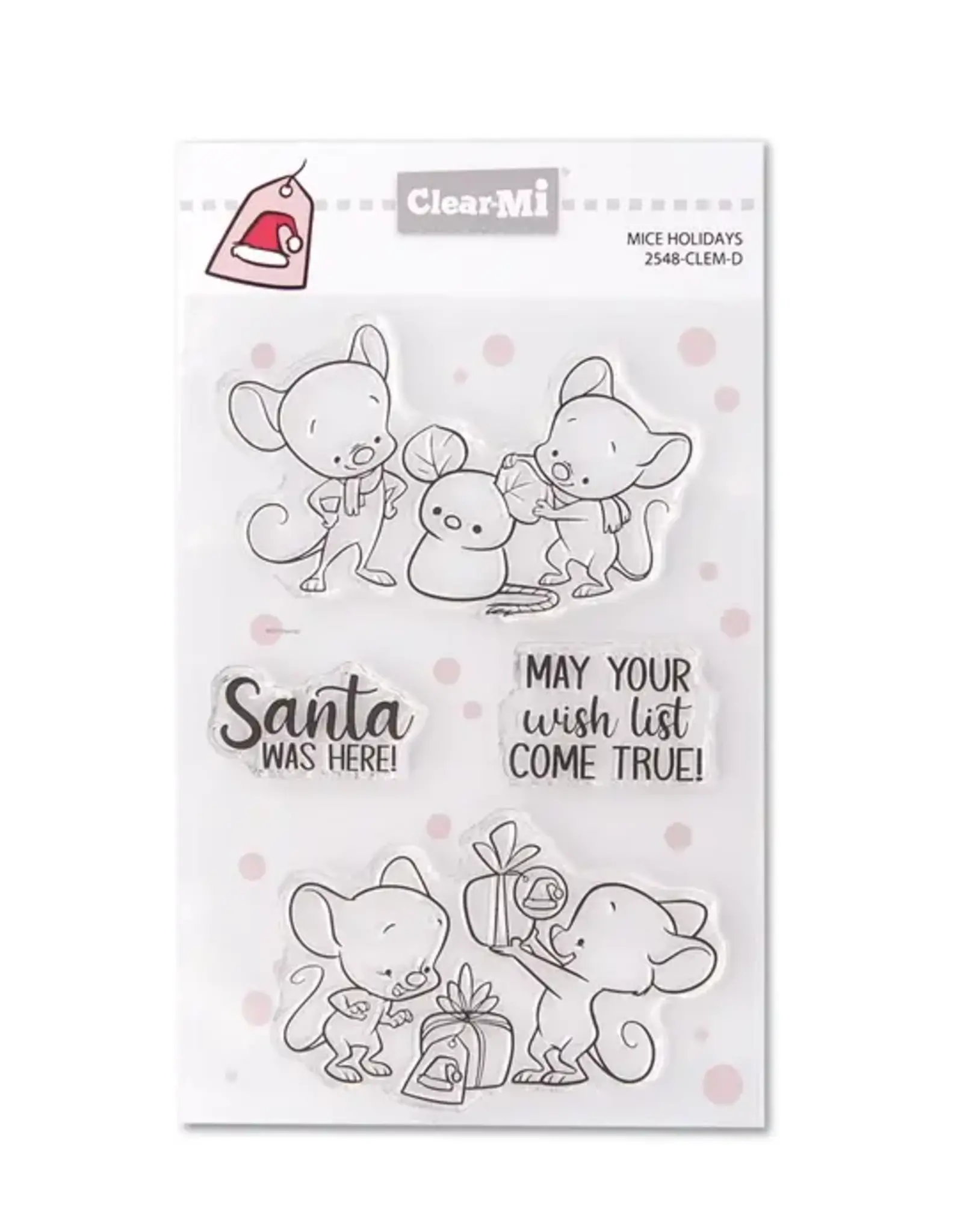 Impronte D'Autore Impronte D'autore  Mice Holidays  clearstamps