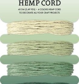 Studio Light Studio Light Hemp Cord Shades of green Consumables nr.08 SL-ES-RIB08 85x141x10mm