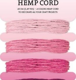 Studio Light Studio Light Hemp Cord Shades of pink Consumables nr.07 SL-ES-RIB07 85x141x10mm