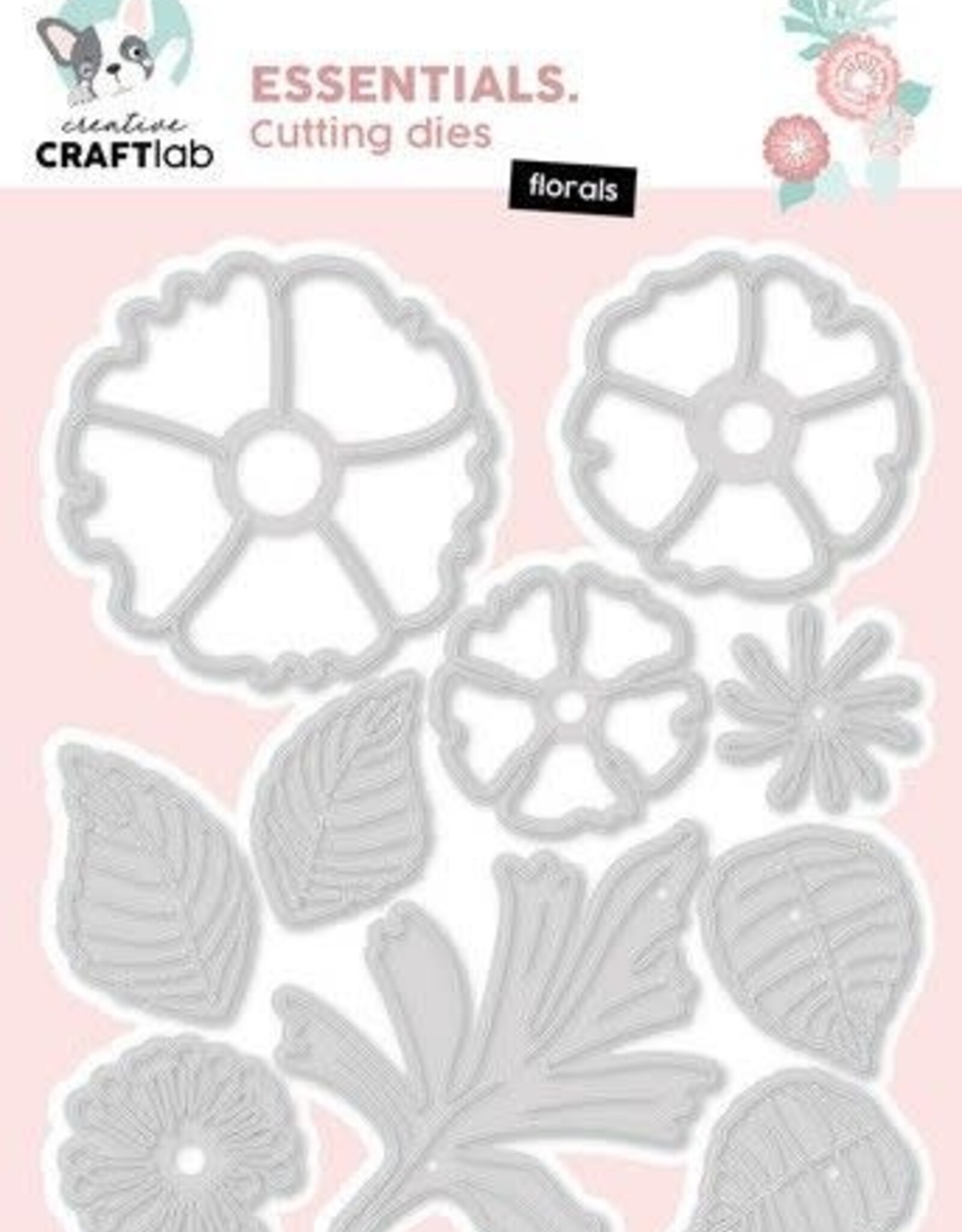 Studio Light Studio Light Cutting Die Florals Essentials nr.803 CCL-ES-CD803 128x108x1mm