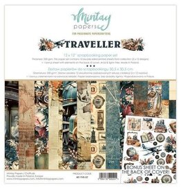 Mintay Papers Mintay 12 x 12 Paper Set - Traveller MT-TVR-07