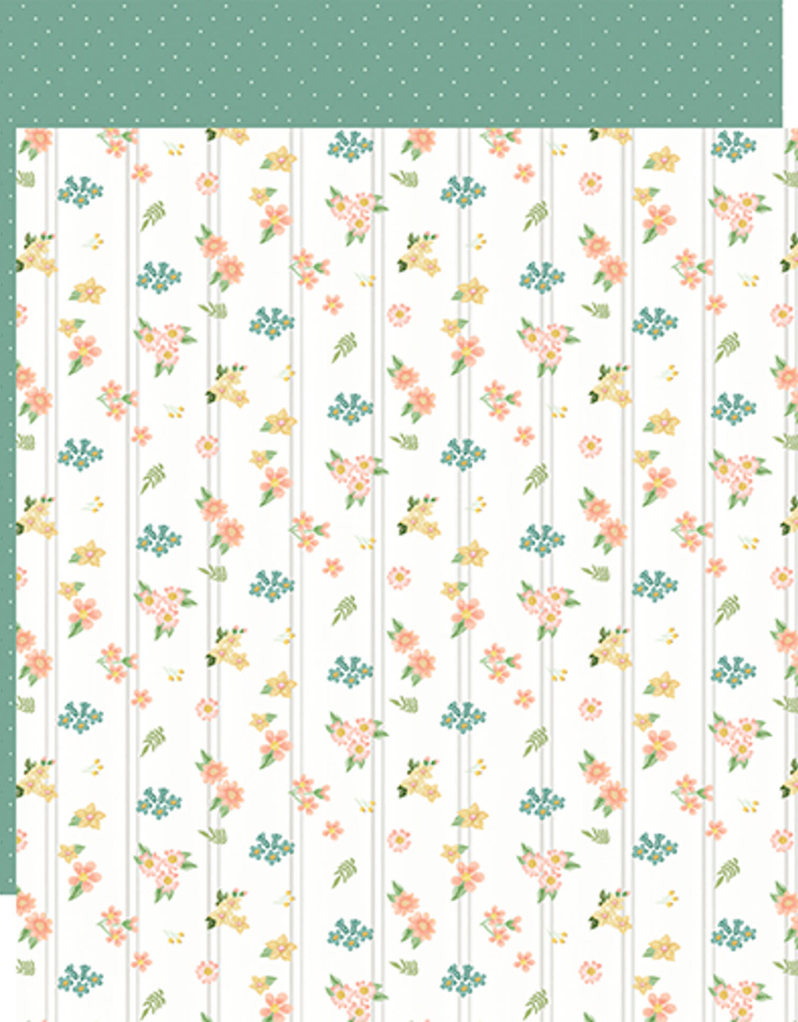 Echo Park Echo Park   Here comes Spring   Blooms of Beaauty  30.5 x30.5  per vel