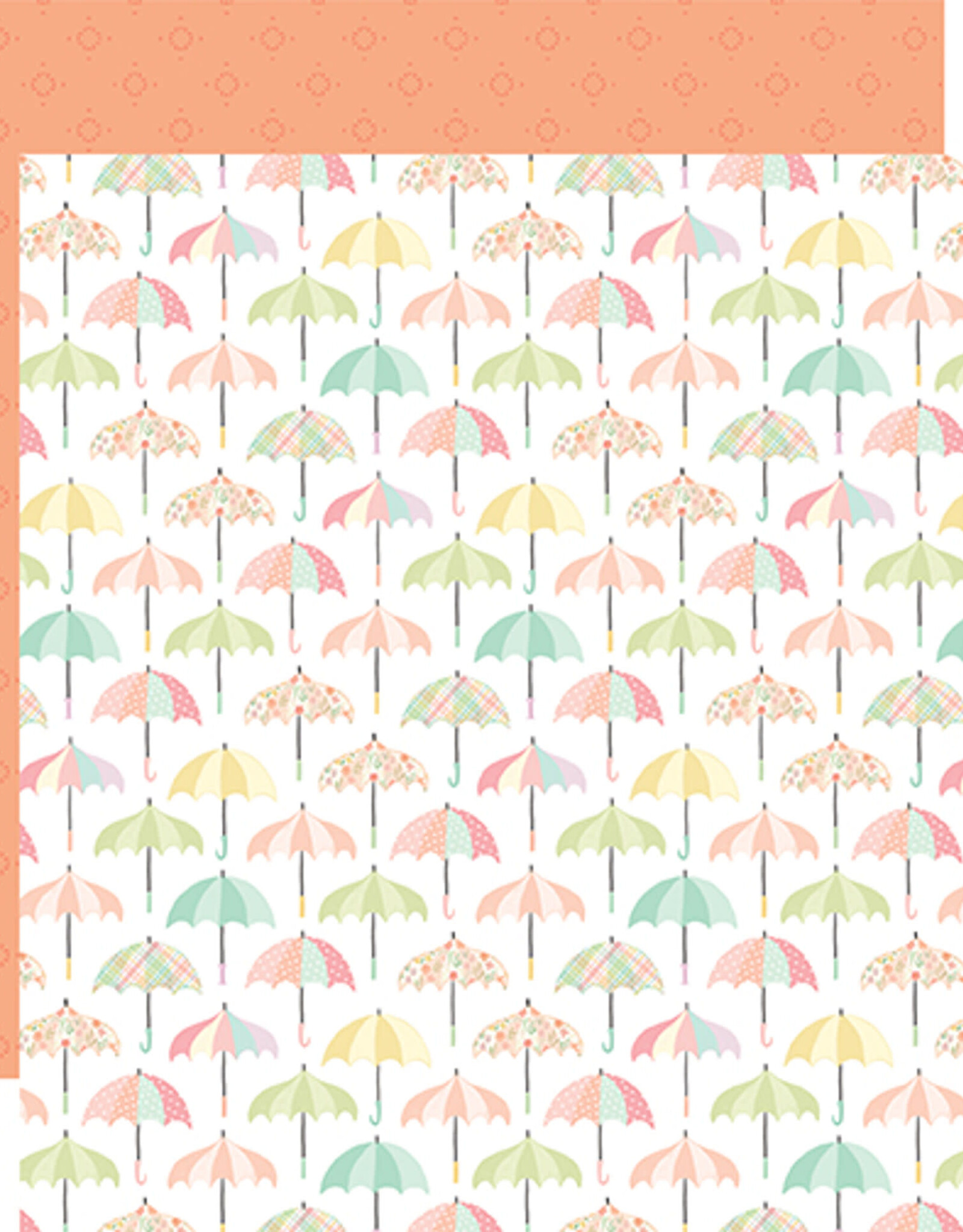 Echopark Echopark   Here comes Spring Umbrella Days   30.5 x30.5  per vel