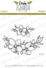 Lesia Zgharda Lesia Zgharda Design  Stamp Set Cherry blossom FL192