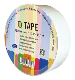 JeJe Dubblesided adhesive tape 35 mm x 15 mtr