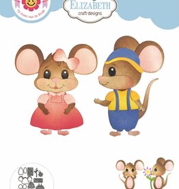 Elizabeth Craft Designs Elizabeth Craft Designs cute & Whimsical  Little Mouse 2204
