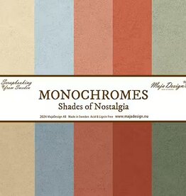 Maja Design Maja Design Monochromes Shades of Christmas Nostalgia 12 x12  (5 vel)