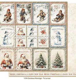 Maja Design Maja Design Christmas Nostalgia -To cut out - 1378-  12 x12