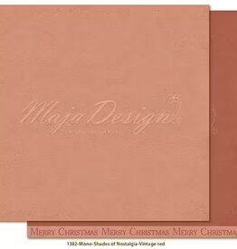 Maja Design Maja Design Monochromes Shades of Nostalgia  -Vintage Red   - 1382-  12 x12