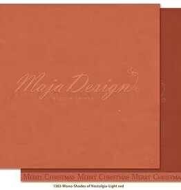 Maja Design Maja Design Monochromes Shades of Nostalgia  -Light Red   - 1383-  12 x12
